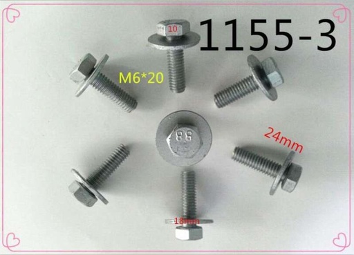 NEXIA BOLT 10LIK SERIY M6 "X-Y"  (1155-3)